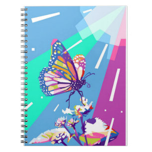 Butterfly Pop Art Notebook