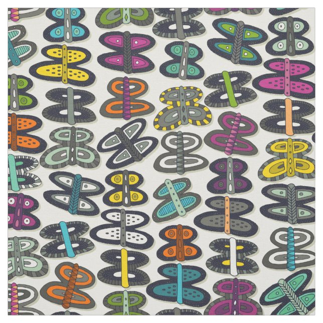 butterfly pop fabric (Swatch)