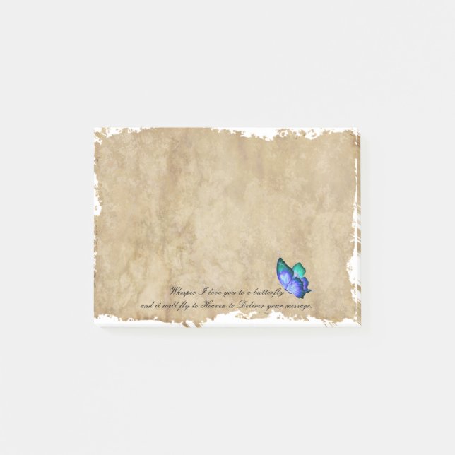 Butterfly Post-it Notes (Front)