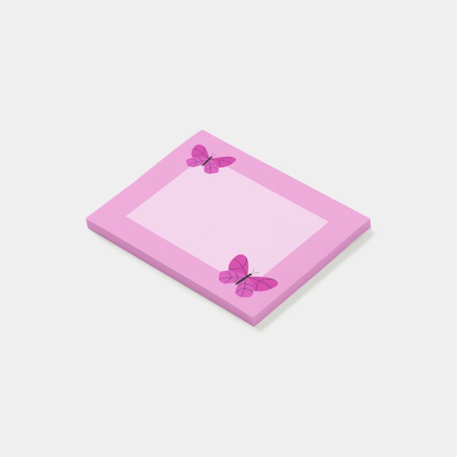 Butterfly Post-it Notes (Angled)