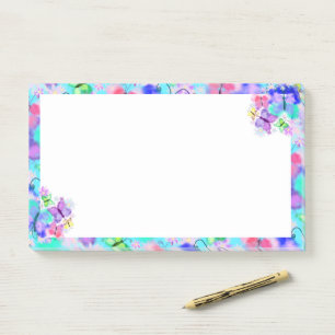 Butterfly Post it Notes Flying Butterflies