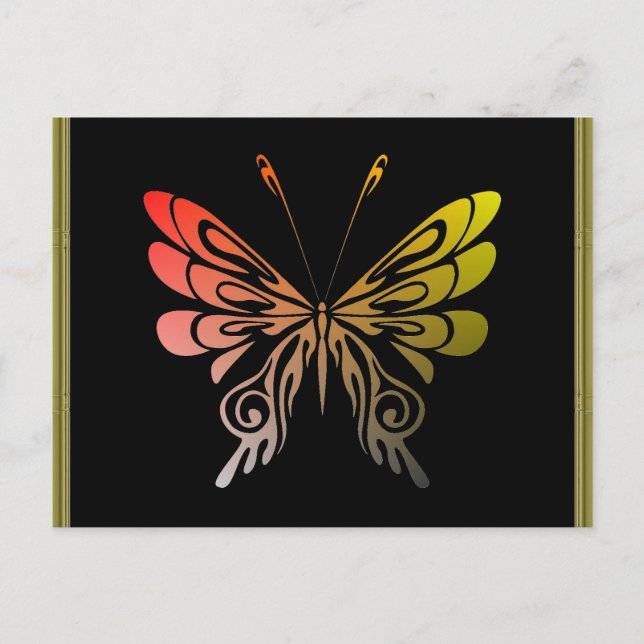 Butterfly Postcard (Front)