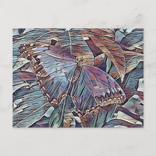 BUTTERFLY POSTCARD