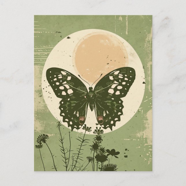 Butterfly Postcard (Front)