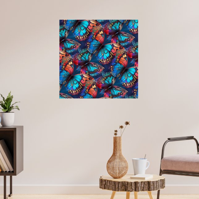 butterfly poster (Living Room 3)