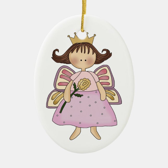Butterfly Princess ornament (Front)