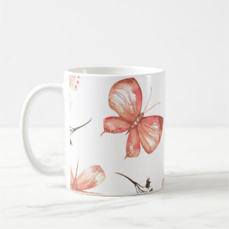 Butterfly Print  Coffee Mug