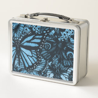 Butterfly Print Lunchbox