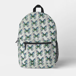 Butterfly Printed Backpack