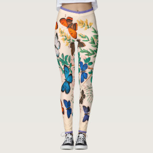 BUTTERFLY PRINTED Leggings