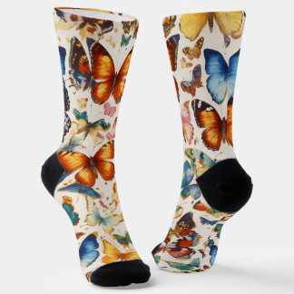 Butterfly printed Shocks Socks
