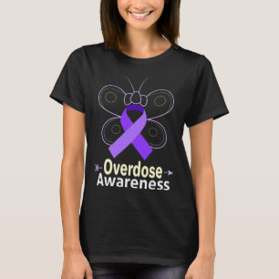 Butterfly Products Opioid Ribbon Opioid Overdose A T-Shirt