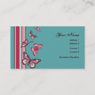 Butterfly Profile Card