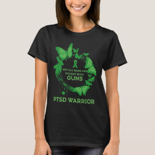 Butterfly Ptsd Quote Depression Prevention Us Army T-Shirt