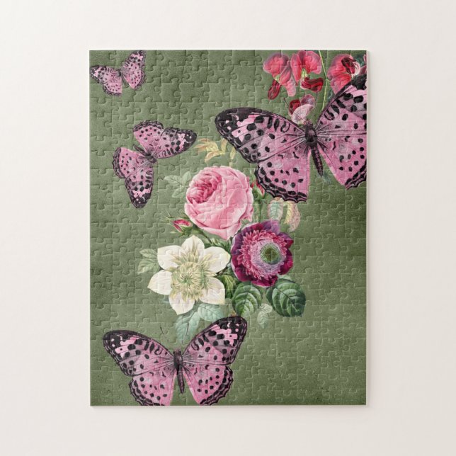 Butterfly Puzzle (Vertical)