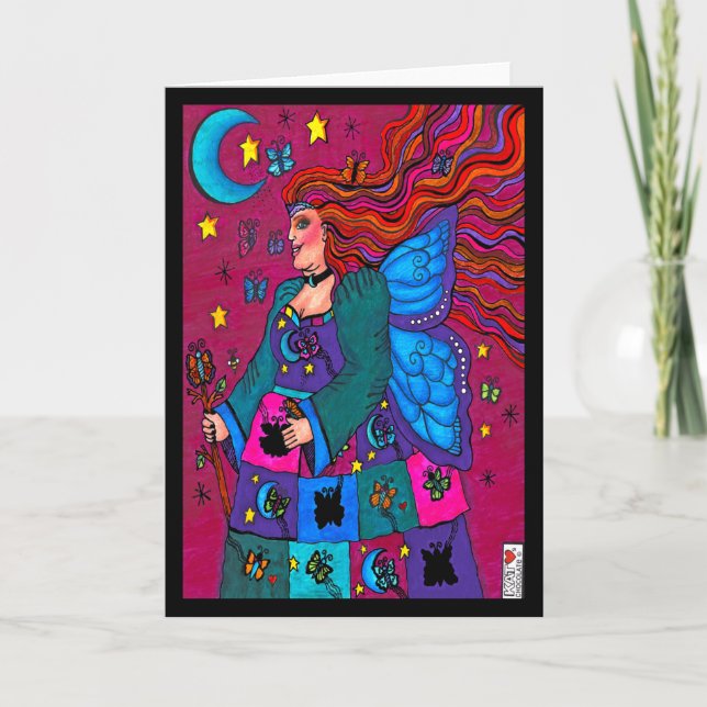 Butterfly Queen Card (Front)
