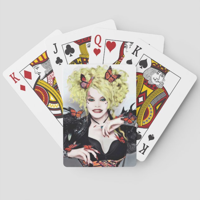 Butterfly Queen Playing Cards (Back)