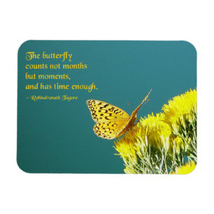Butterfly Quote Magnet