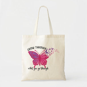 Butterfly Quote  Tote Bag