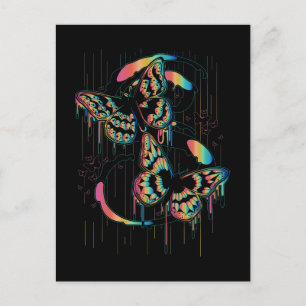Butterfly Rain Postcard