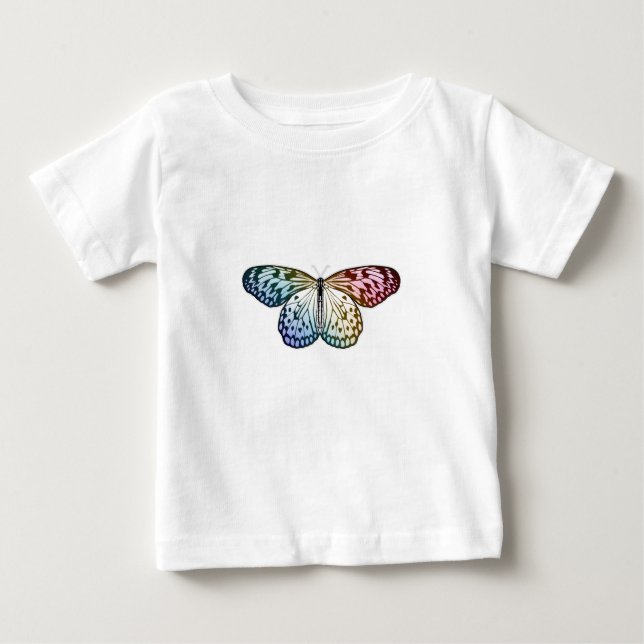 Butterfly Rainbow Baby T-Shirt (Front)