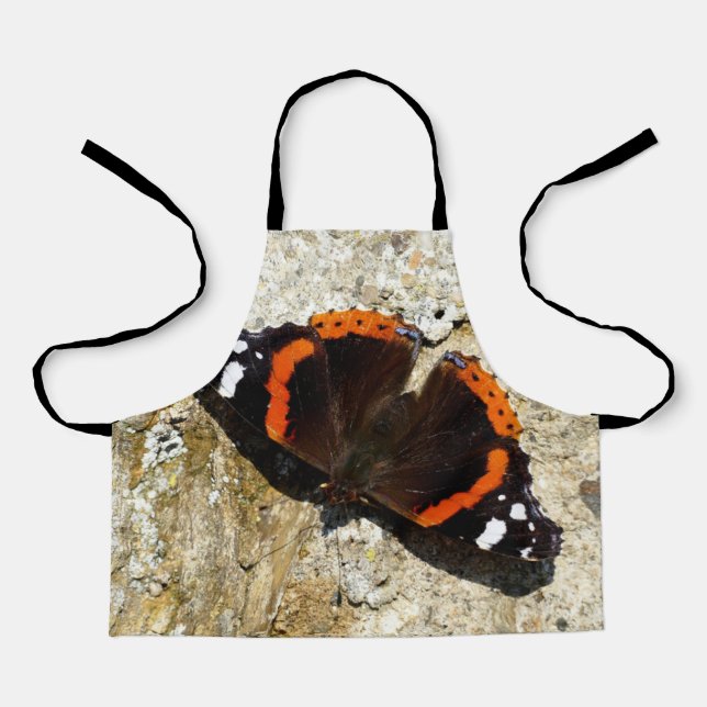 Butterfly - Red Admiral Apron (Front)