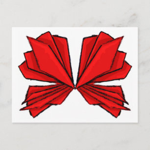 Butterfly Red II Postcard