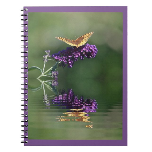 Butterfly Reflections Notebook (Front)