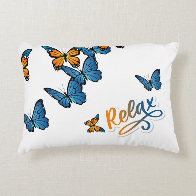 Butterfly Relaxation Cushion for Sofa (Front)
