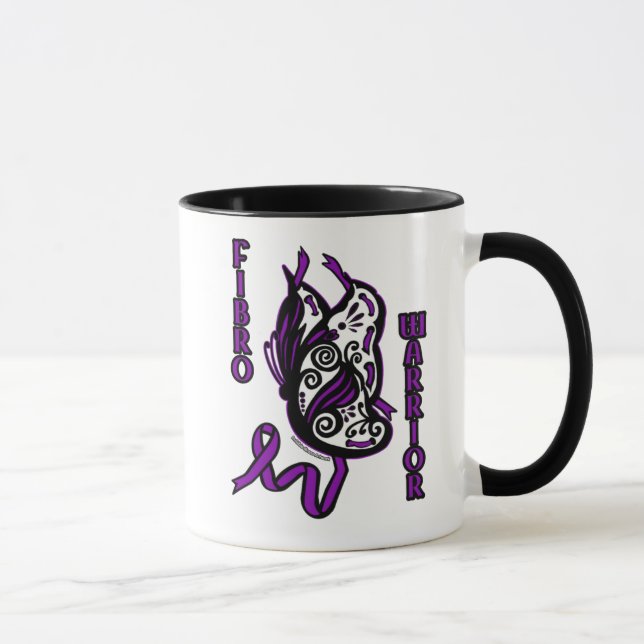 Butterfly/Ribbon...Fibro Mug (Right)