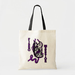 Butterfly/Ribbon...Fibro Tote Bag