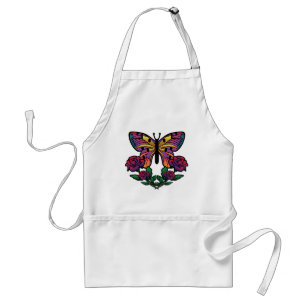 Butterfly Rose Standard Apron