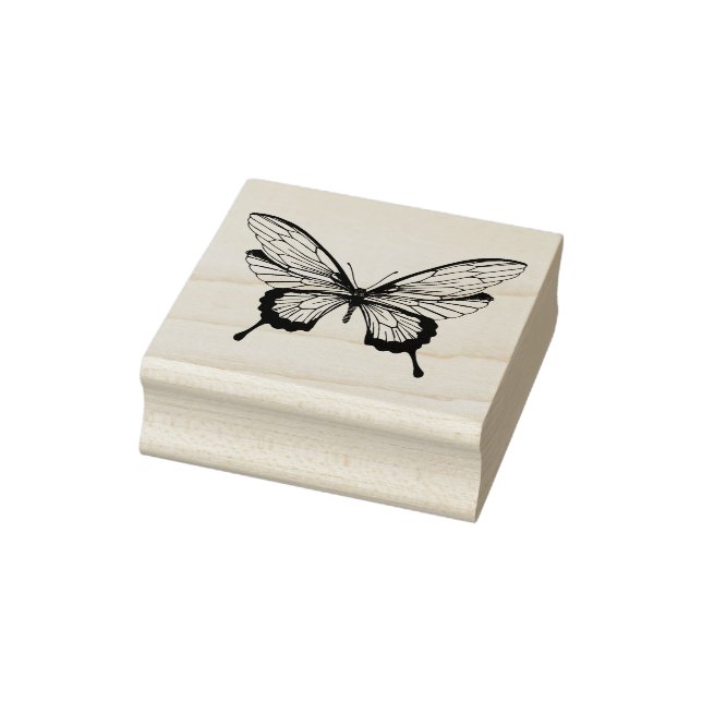 Butterfly Rubber Stamp (Stamp)