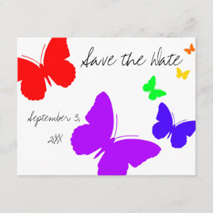 Butterfly Save the Date