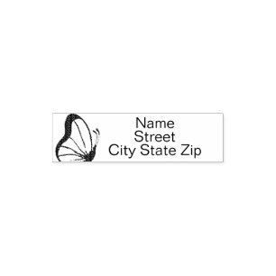 Butterfly Self-inking Stamp