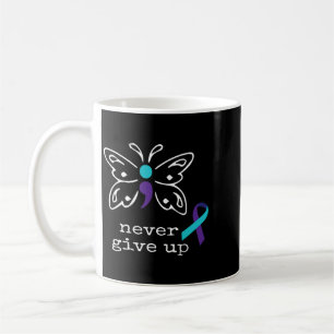 Butterfly Semicolon Gift Prevention Awareness Coffee Mug