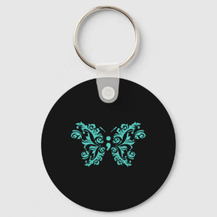 Butterfly Semicolon Suicide Awareness Prevention T Key Ring