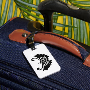 Butterfly-shaped fans (Kocho) Luggage Tags