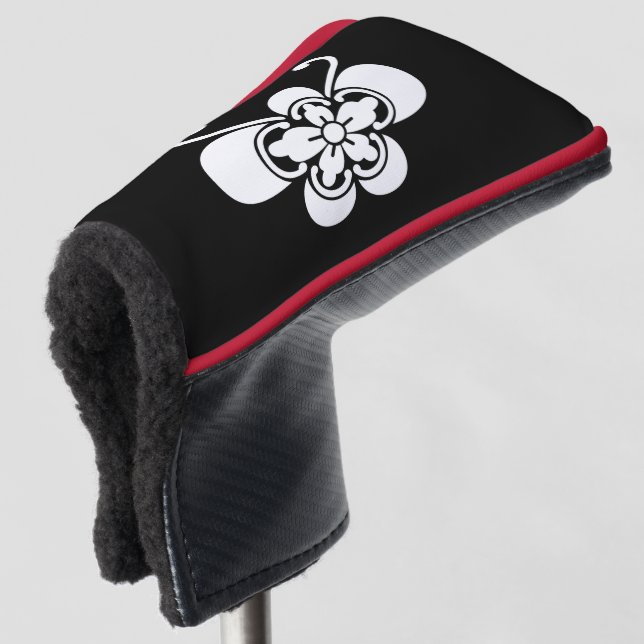 Butterfly-shaped Goka Golf Head Cover (3/4 Front)