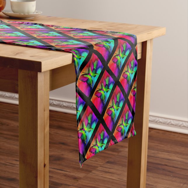 Butterfly Short Table Runner (In Situ)