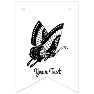 Butterfly Silhouette Bunting
