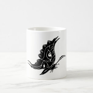 Butterfly Silhouette Coffee Mug