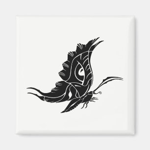Butterfly Silhouette Magnet