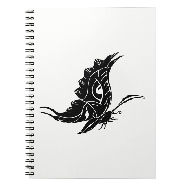 Butterfly Silhouette Notebook (Front)