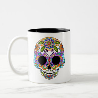 Butterfly Skull Mug