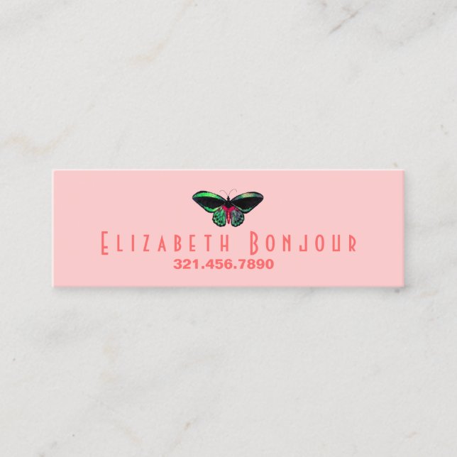 Butterfly - Slim Business / Calling Cards (Front)