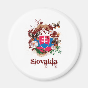 Butterfly Slovakia Magnet