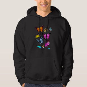 Butterfly Species I Butterfly Insects Entomologist Hoodie