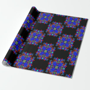 Butterfly spheres wrapping paper