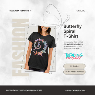 Butterfly Spiral T-Shirt